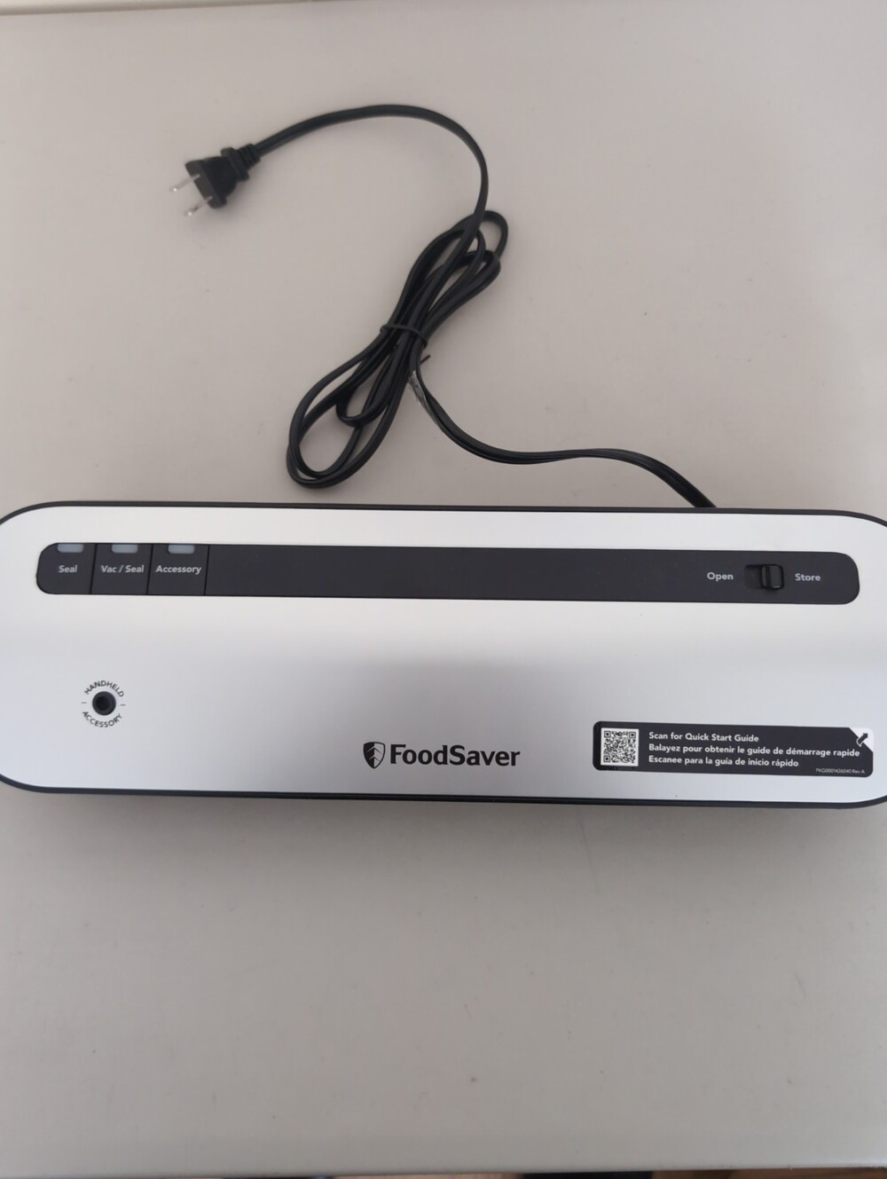 FoodSaver VS1230 Compact Vacuum Sealer Machine | 120W Food Saver Accessory Port